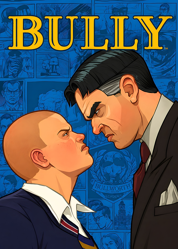 Bully Video Game Key Art