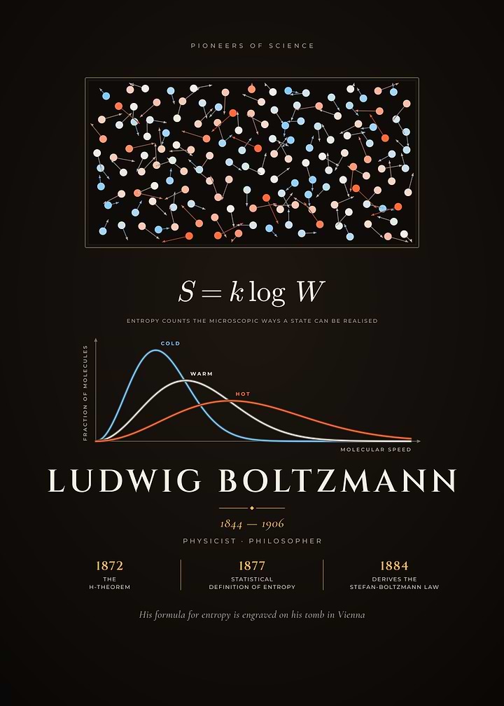 Ludwig Boltzmann Statistical Mechanics of a Gas
