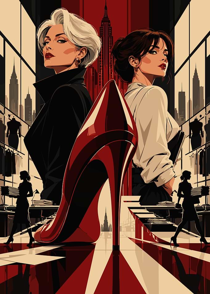 The Devil Wears Prada Fashion Illustration