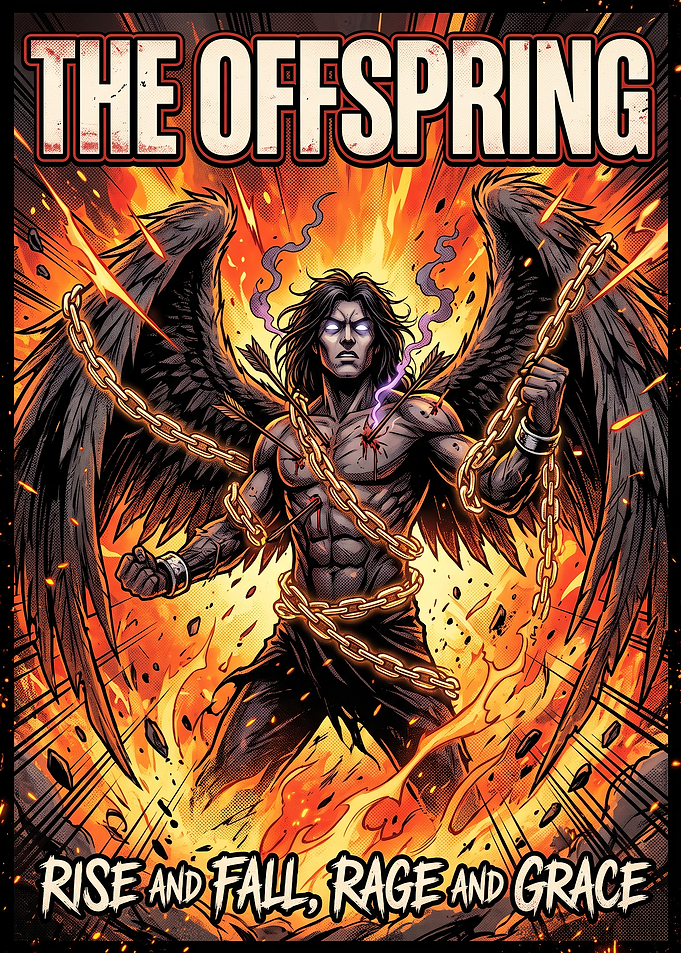 The Offspring Rise and Fall Poster