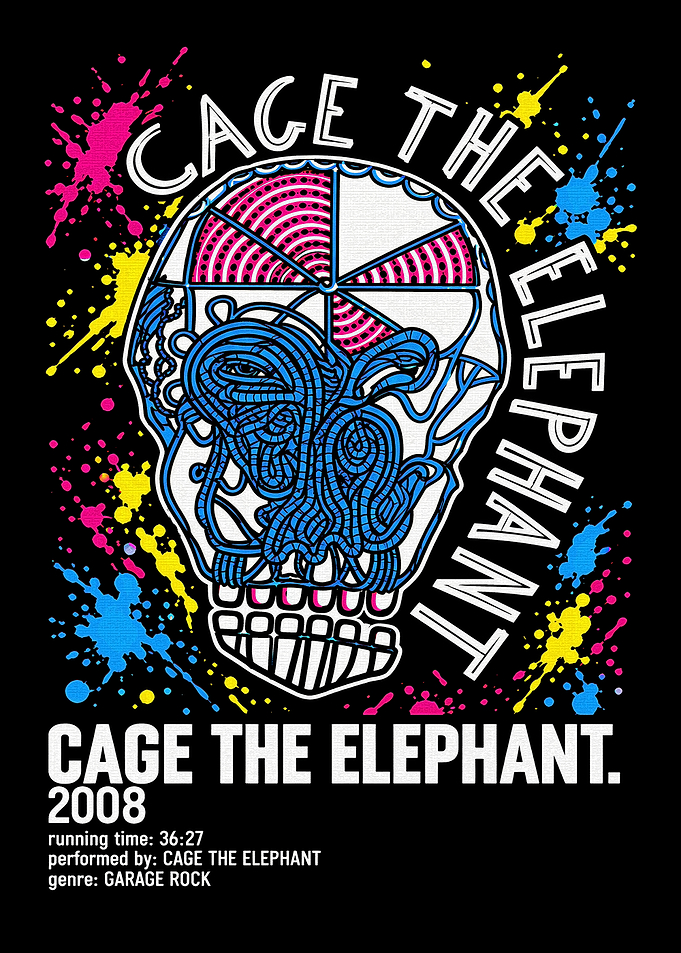 Cage the Elephant Album Art Poster