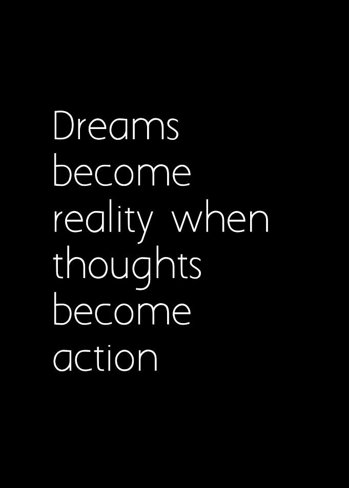 Inspirational Quote Typography Poster