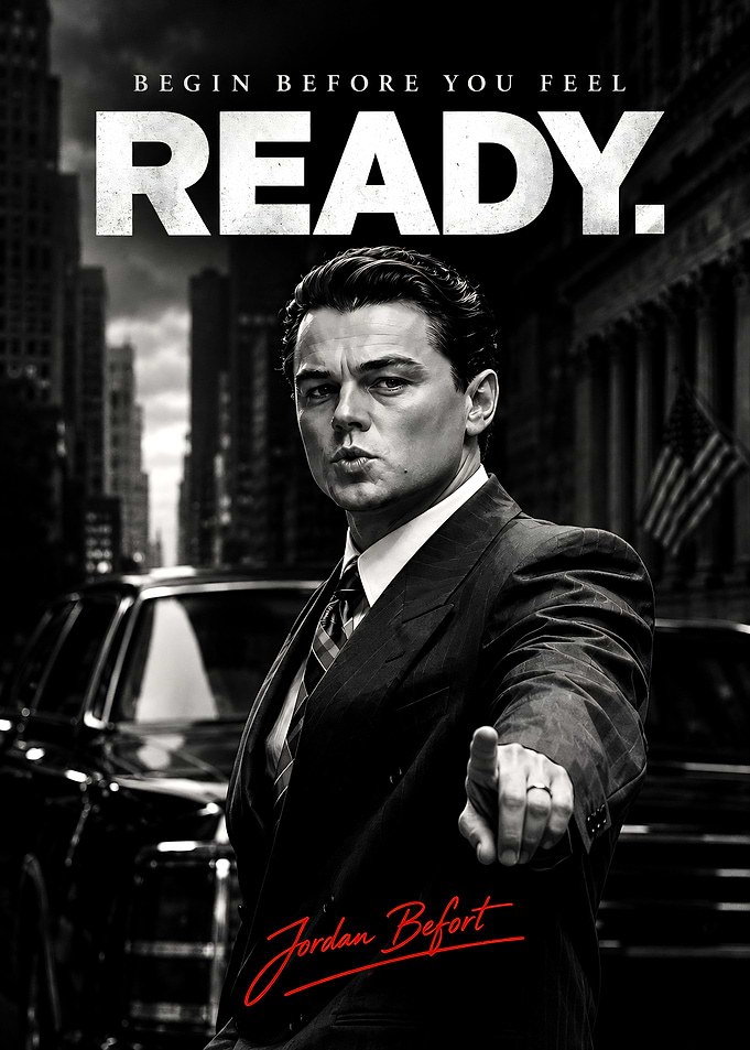 Jordan Belfort Inspirational Poster