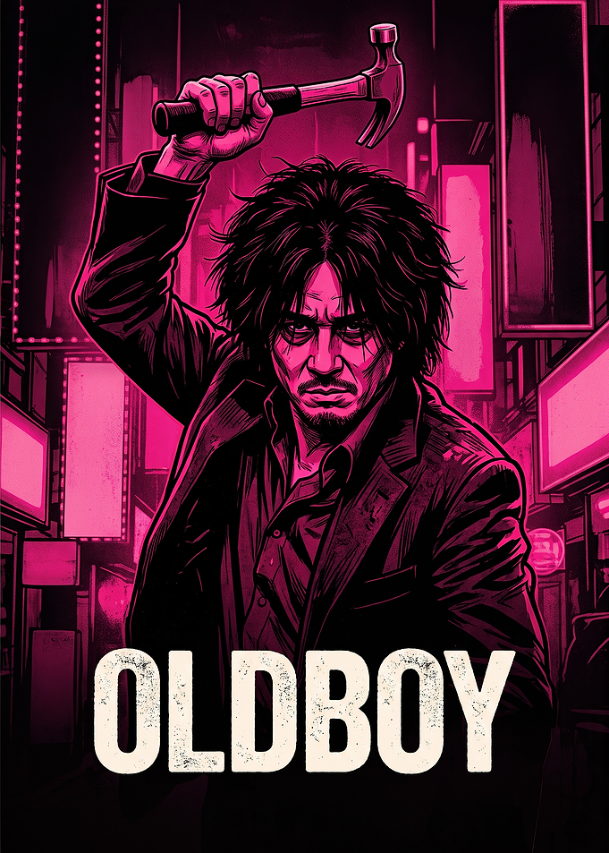 Oldboy Movie Poster Art