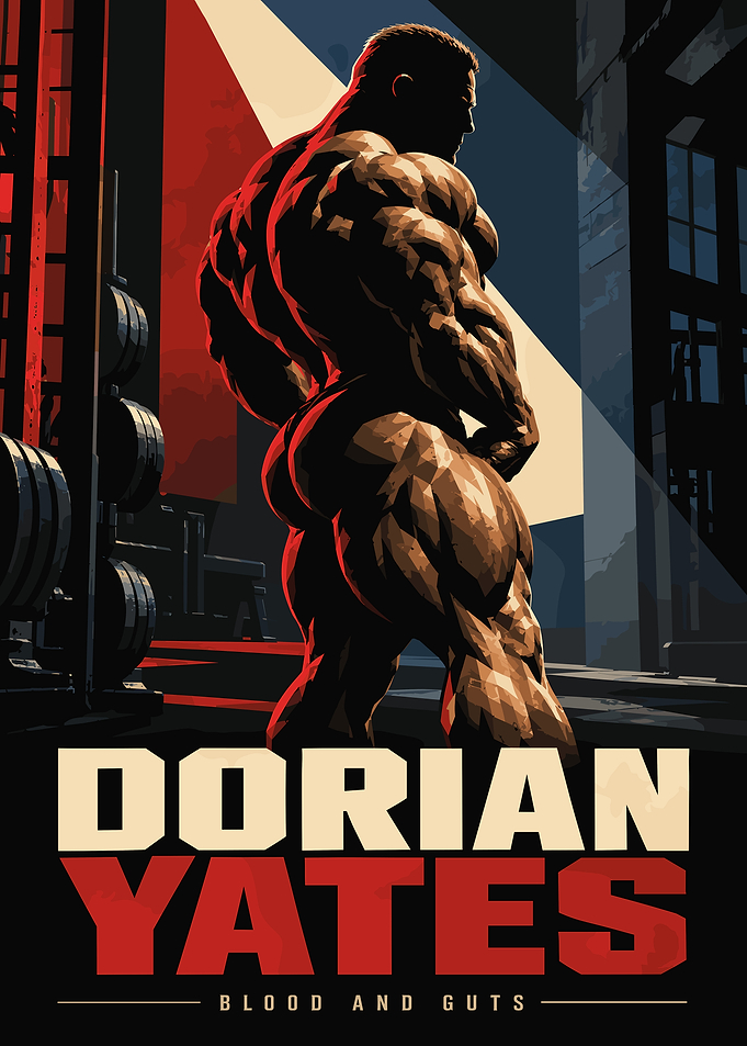 Dorian Yates Blood and Guts Poster