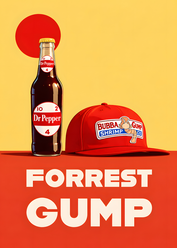 Forrest Gump Minimalist Movie Poster