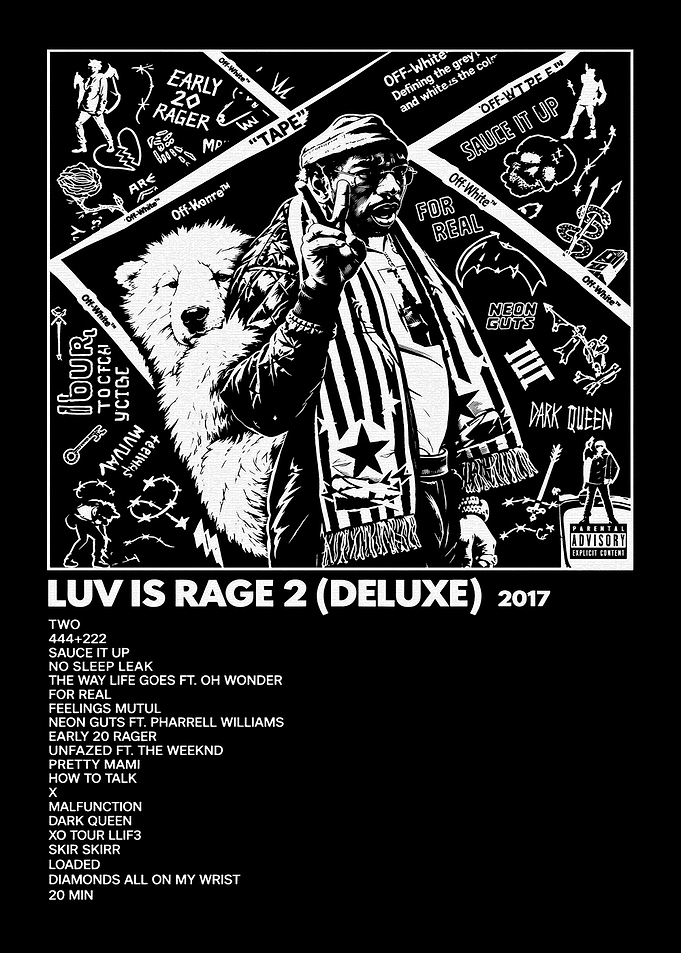 Lil Uzi Vert Luv Is Rage 2 Poster