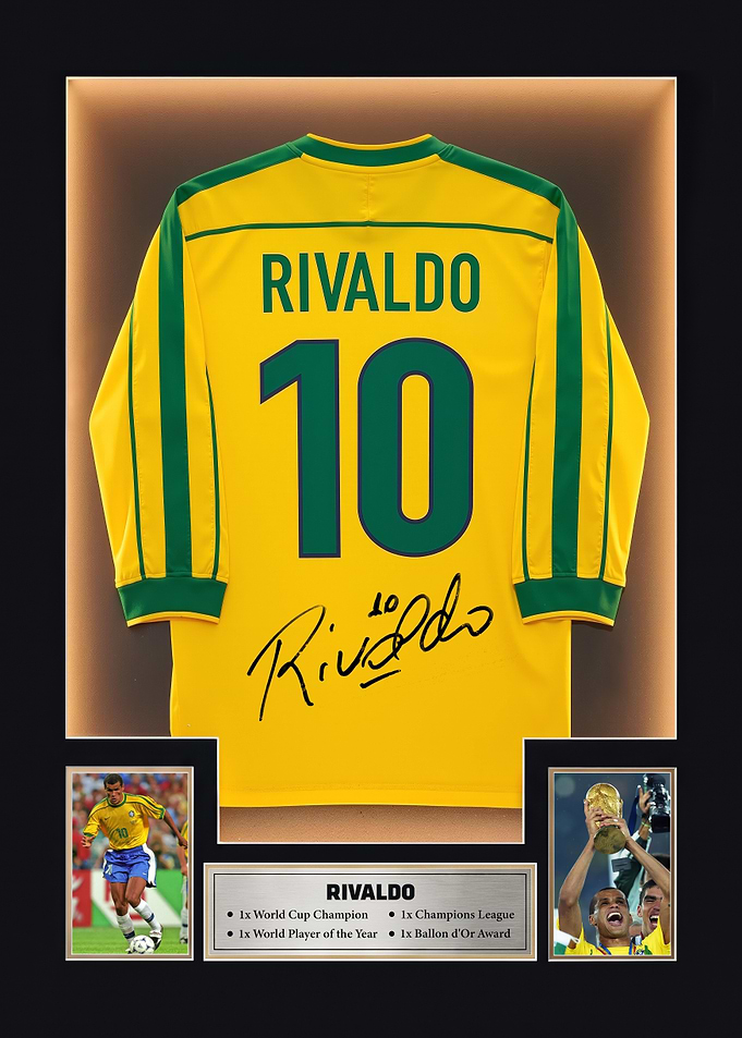 Rivaldo Jersey Display