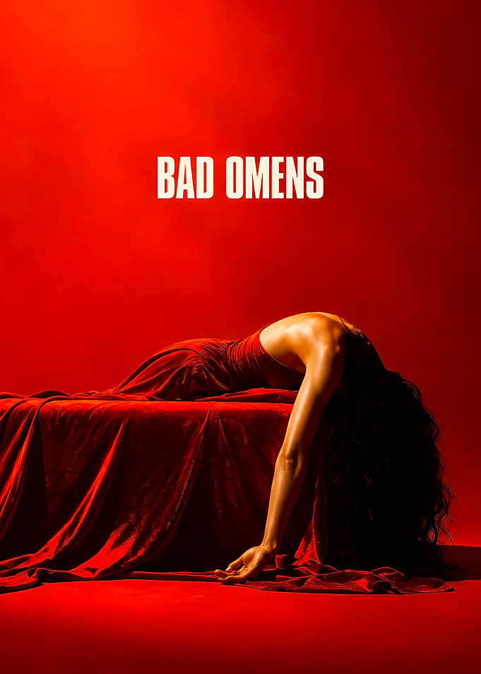 Bad Omens Red Aesthetic Poster