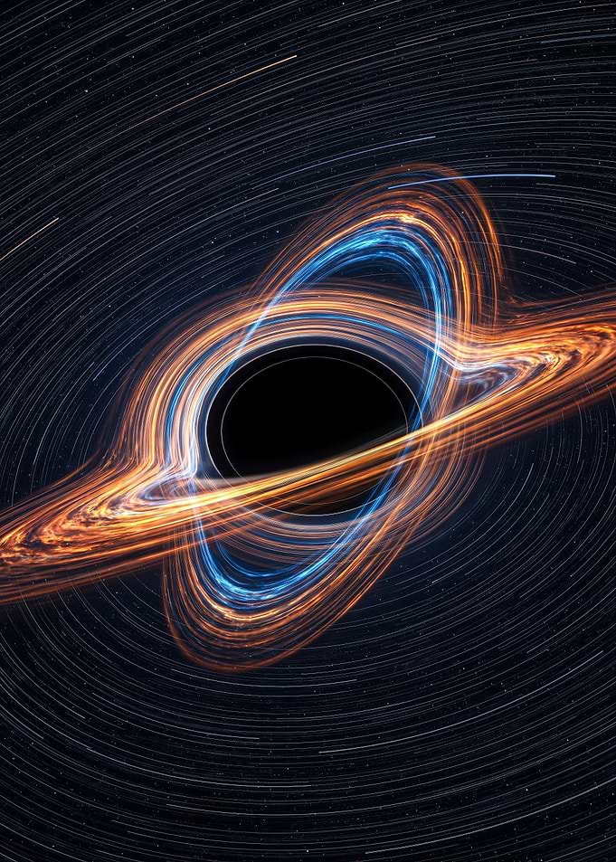Stunning Black Hole Accretion Disk