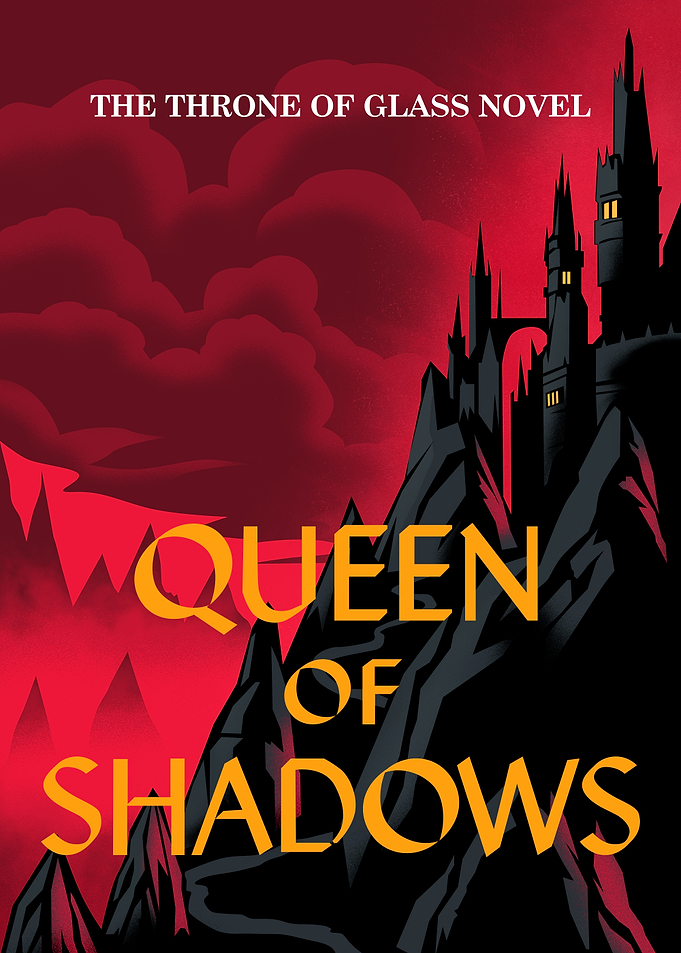 Queen of Shadows Book Cover Art