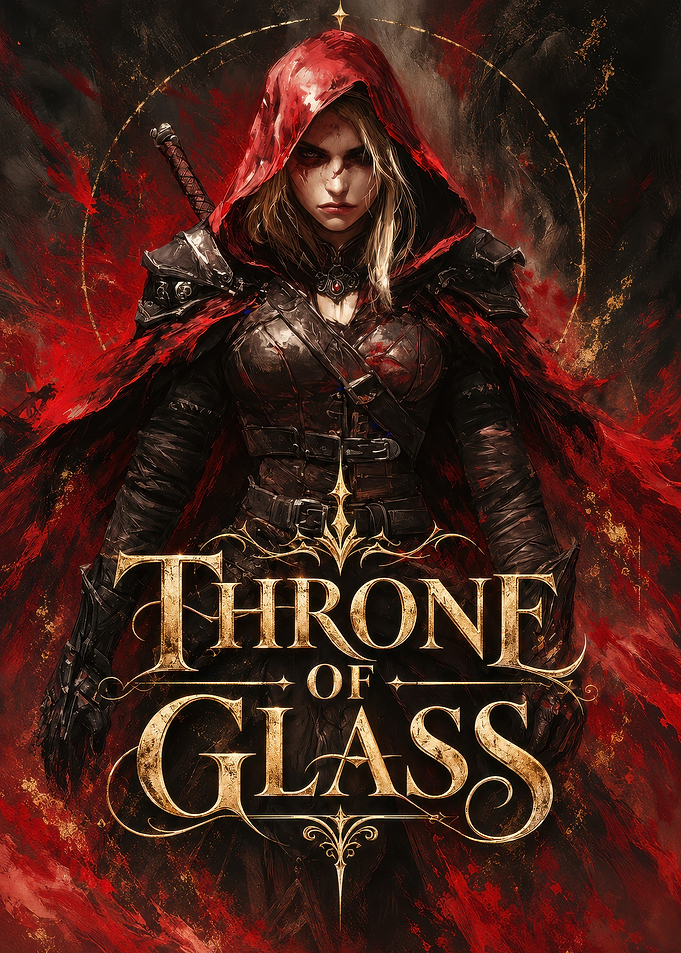 Throne of Glass Fantasy Book Cover