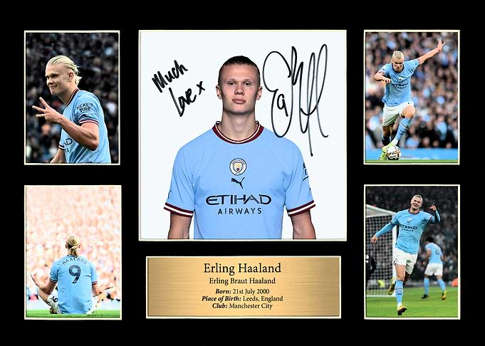 Erling Haaland Manchester Collage