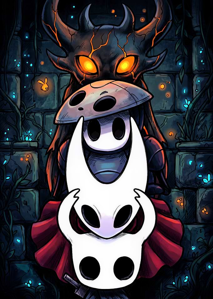 Hollow Knight Characters Stack