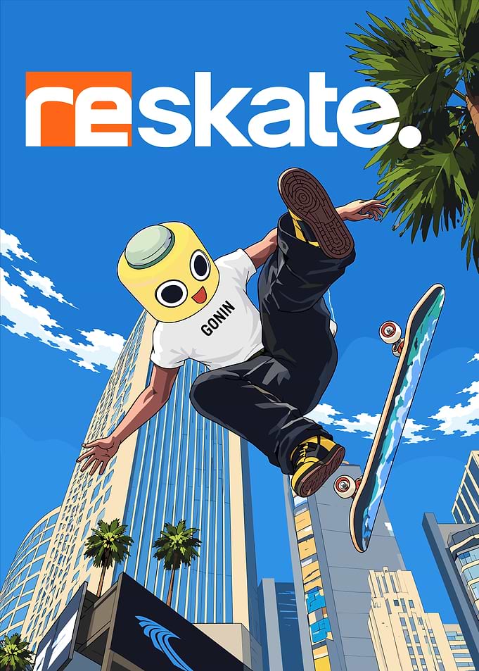 Reskate Pixel Art Skater Illustration