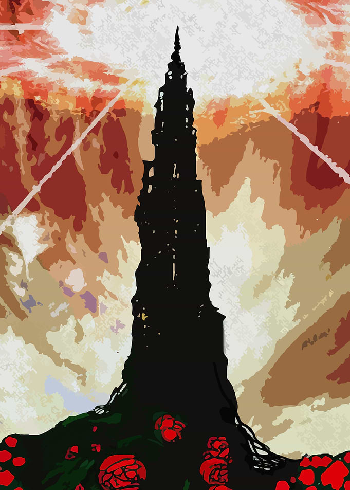 The Dark Tower and Red Roses