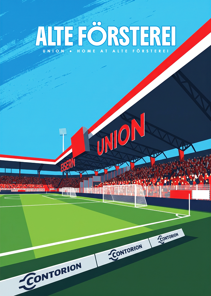 Alte Försterei Stadium Union Berlin Poster