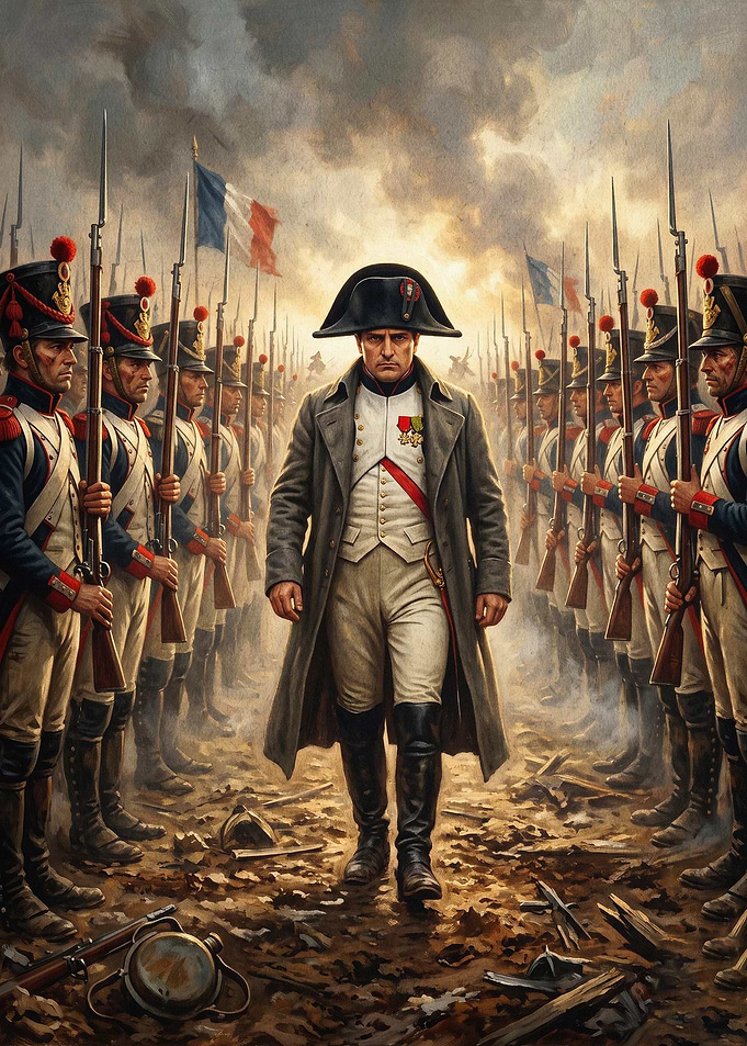 Napoleon French Army Vintage Art