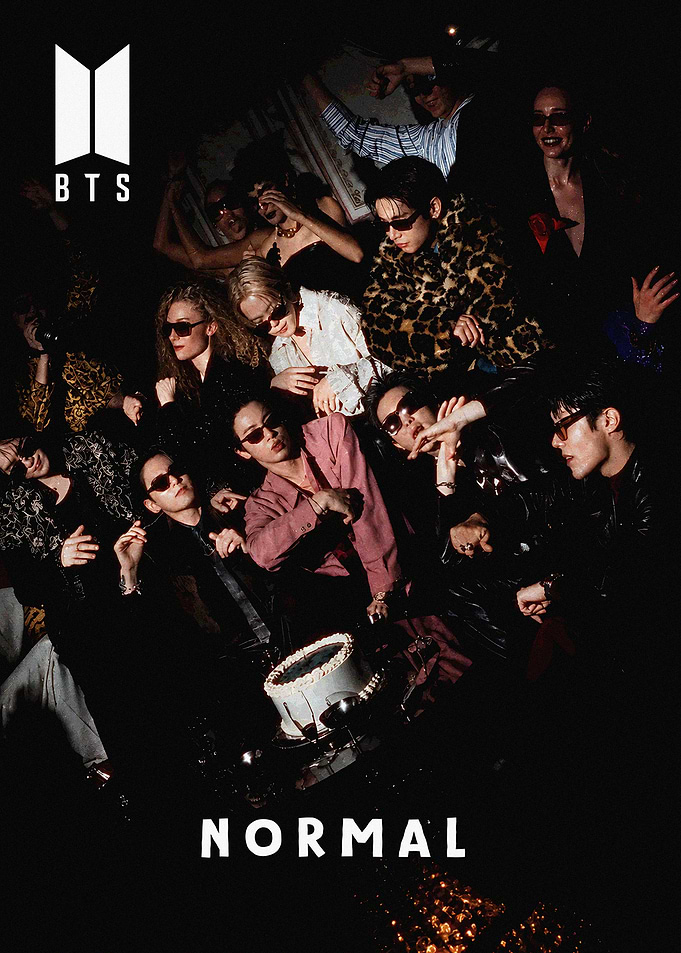 BTS Normal Music Group Party Poster