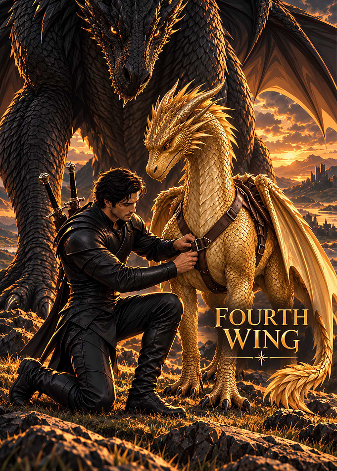 Fourth Wing Dragon Rider