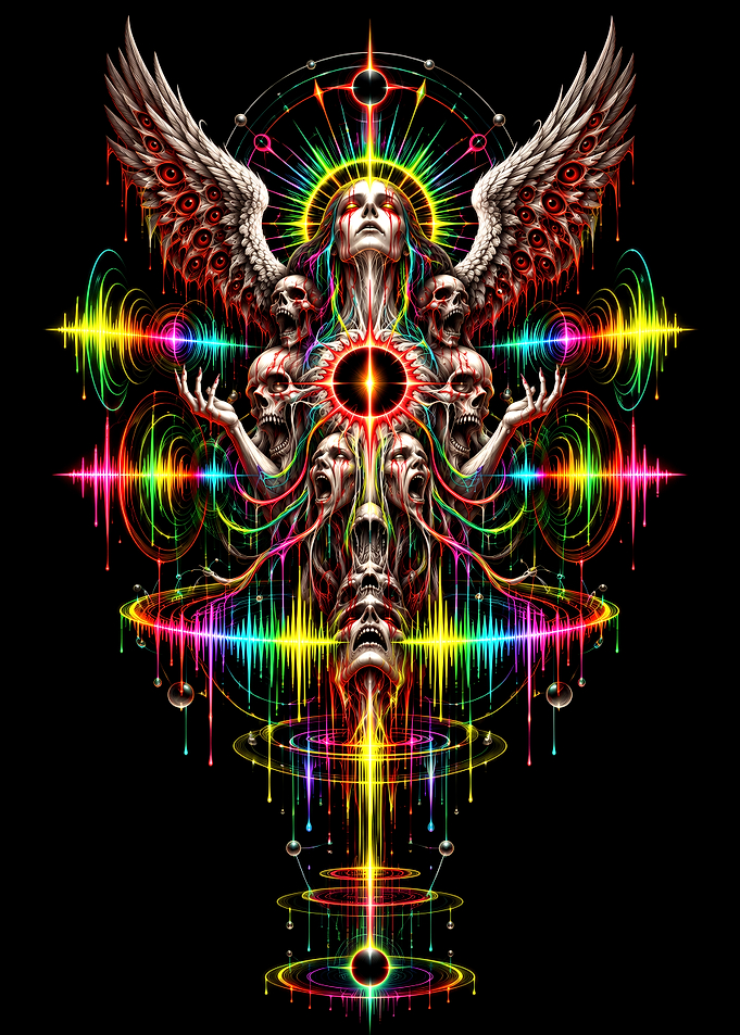 Surreal Psychedelic Angelic Entity