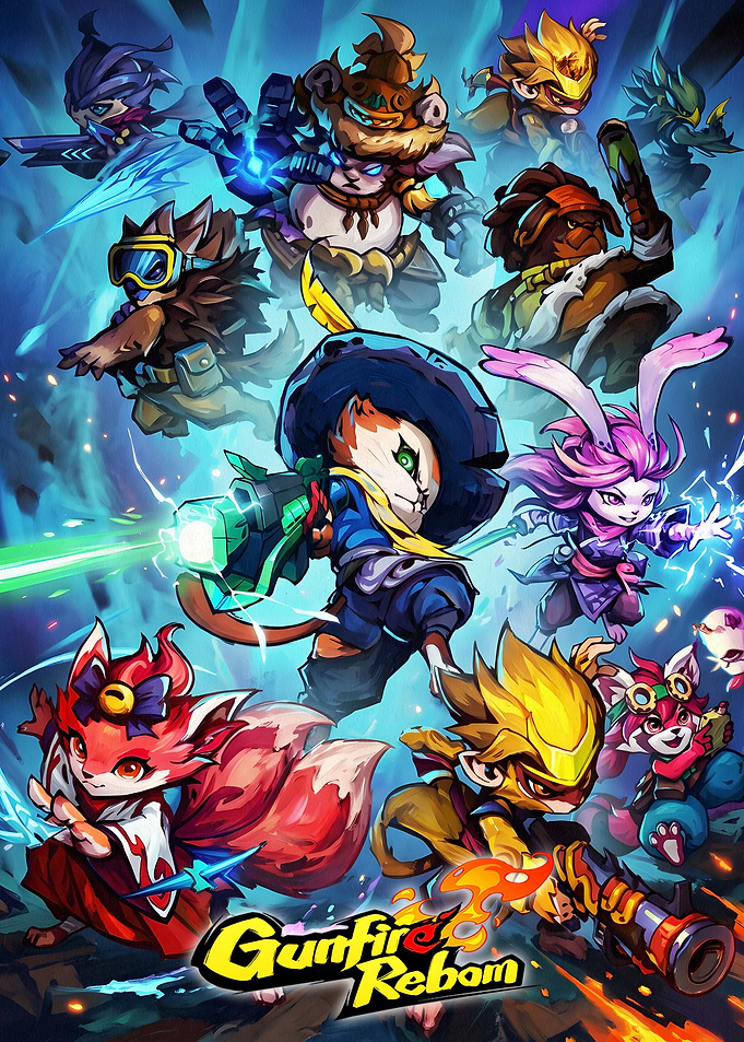 Gunfire Reborn Game Character Poster