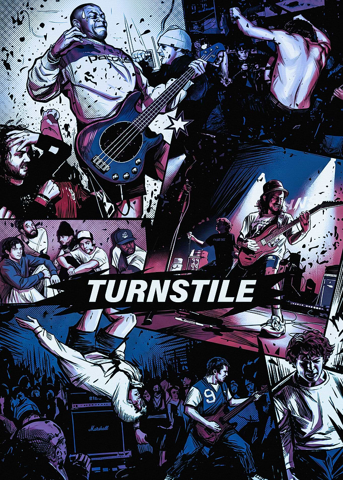 Turnstile Band Poster