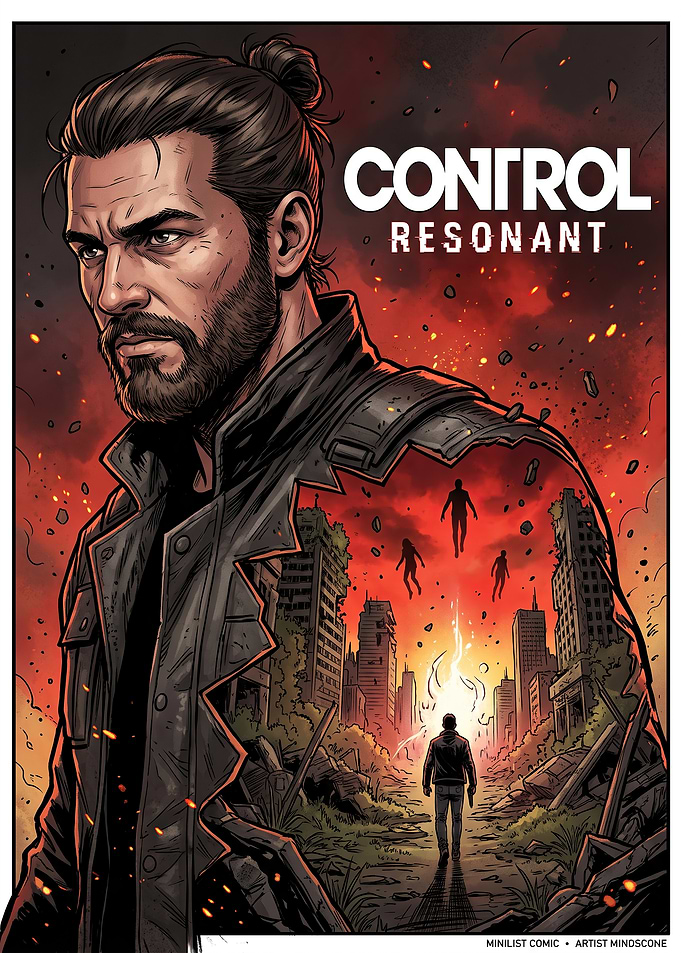 Control Resonant Comic Book Cover
