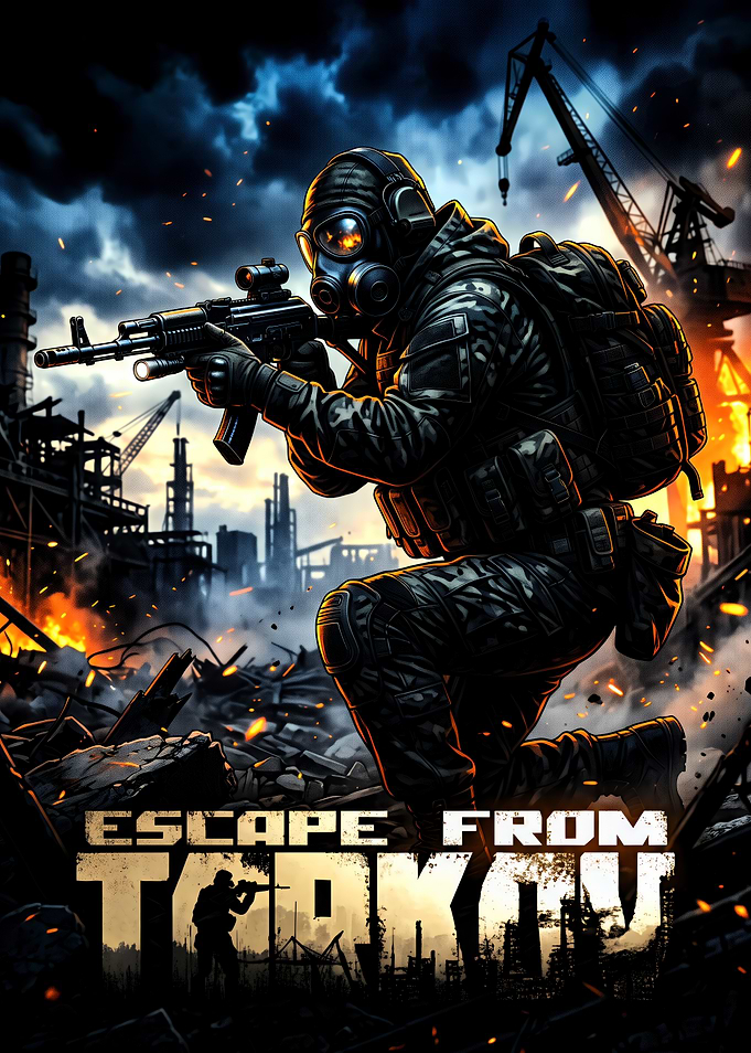 Escape From Tarkov Soldier Poster