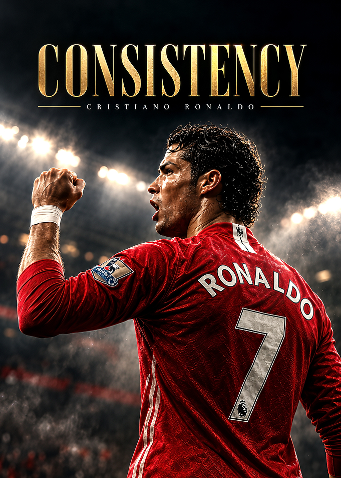 Cristiano Ronaldo Consistency Poster