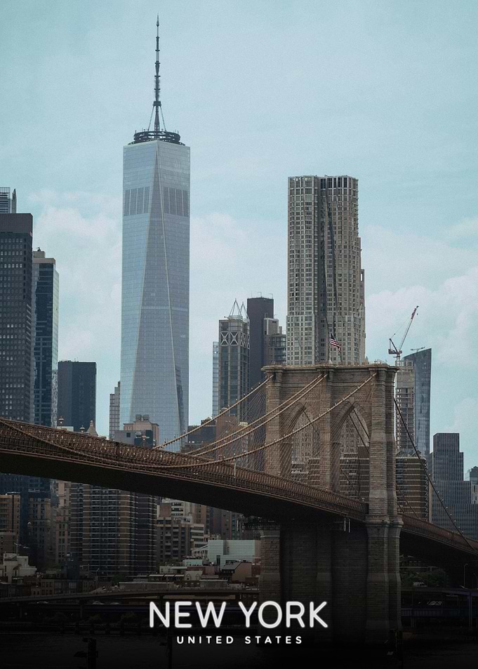 New York City Skyline and Bridge