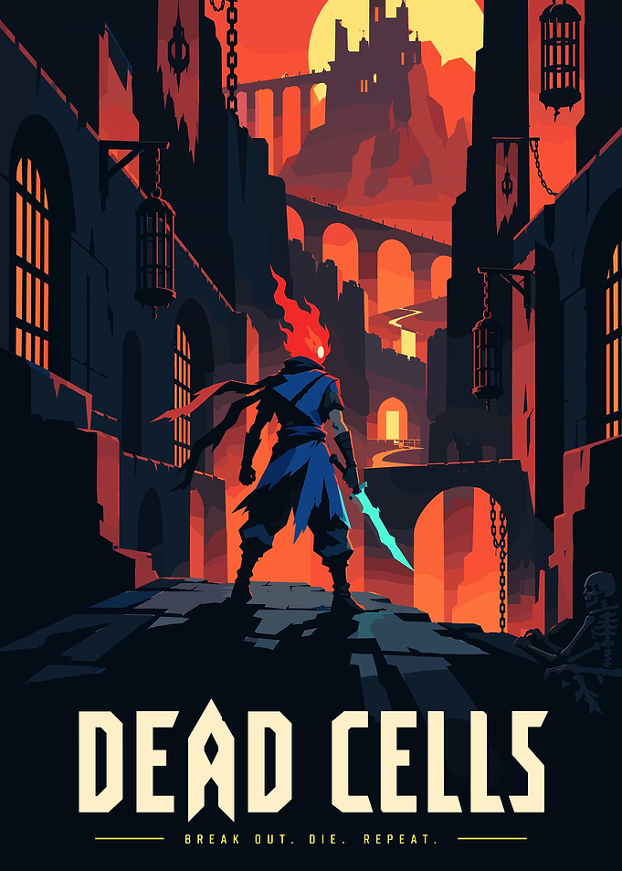 Dead Cells Video Game Poster