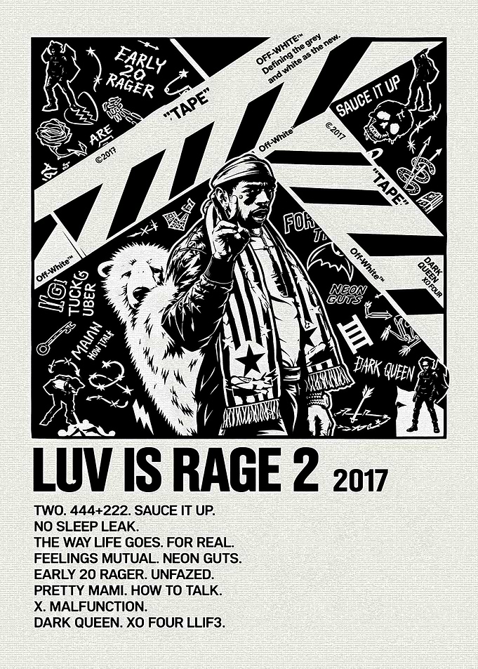 Luv Is Rage 2 Album Poster