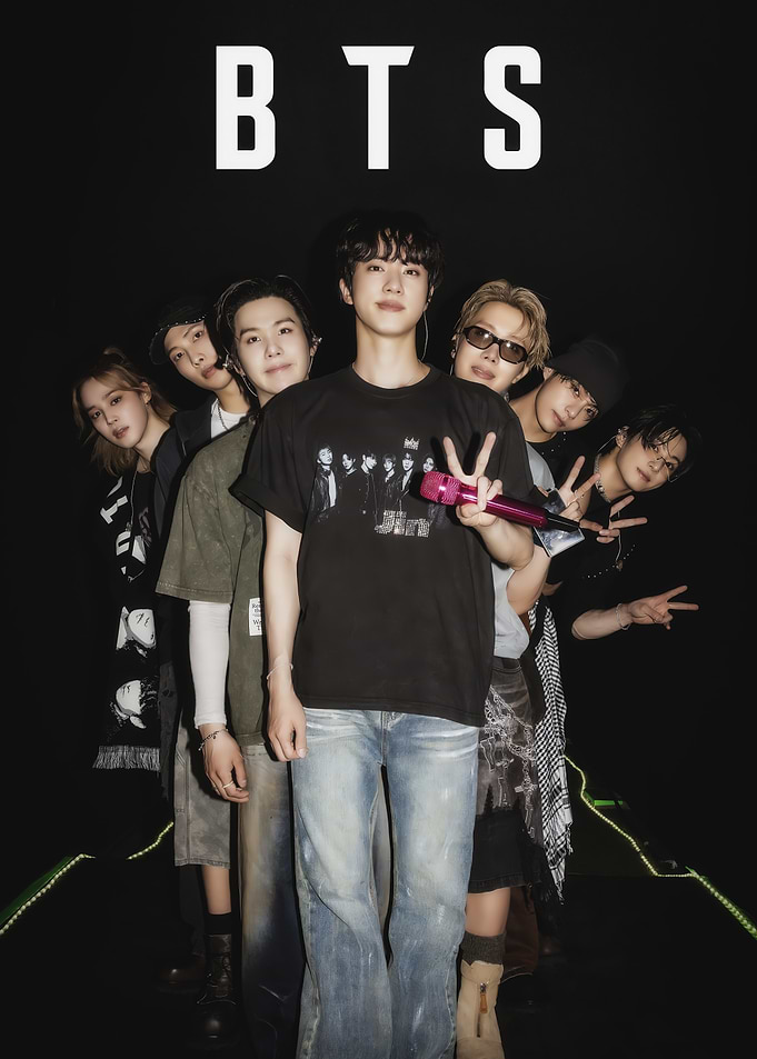 BTS Group Portrait Poster