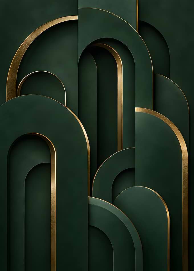 Green Velvet Golden Arches Architecture Art