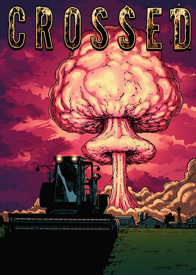 Crossed Comic Book Cover Art