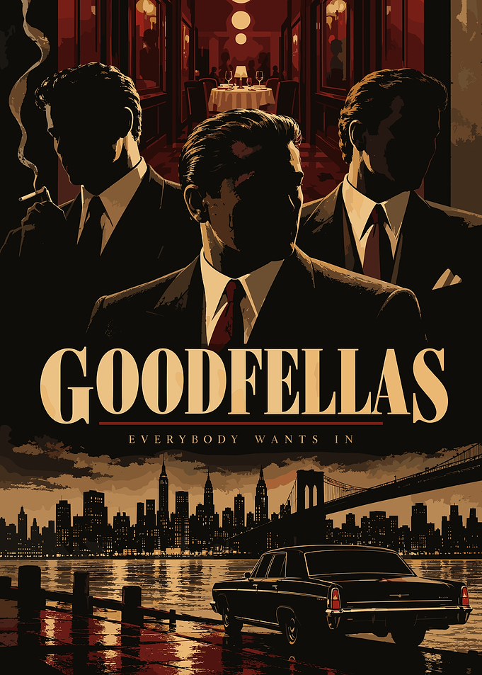Goodfellas Movie Poster Art
