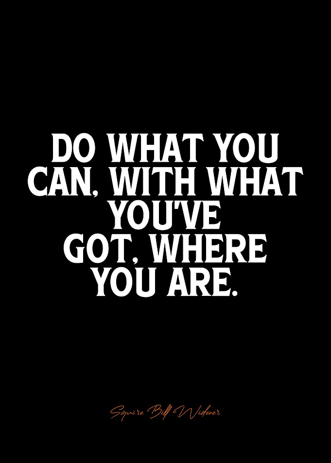 Inspirational Quote Typography Poster