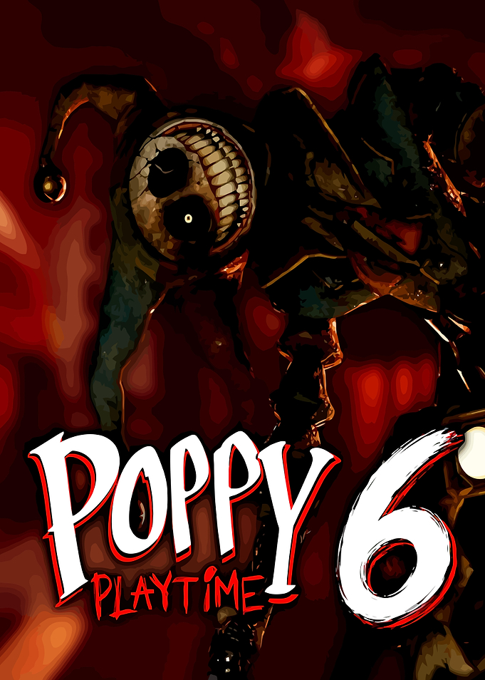 Poppy Playtime 6 Horror Fan Art Poster