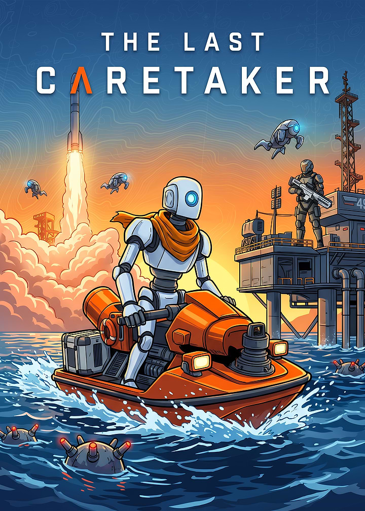 The Last Caretaker Sci-Fi Poster