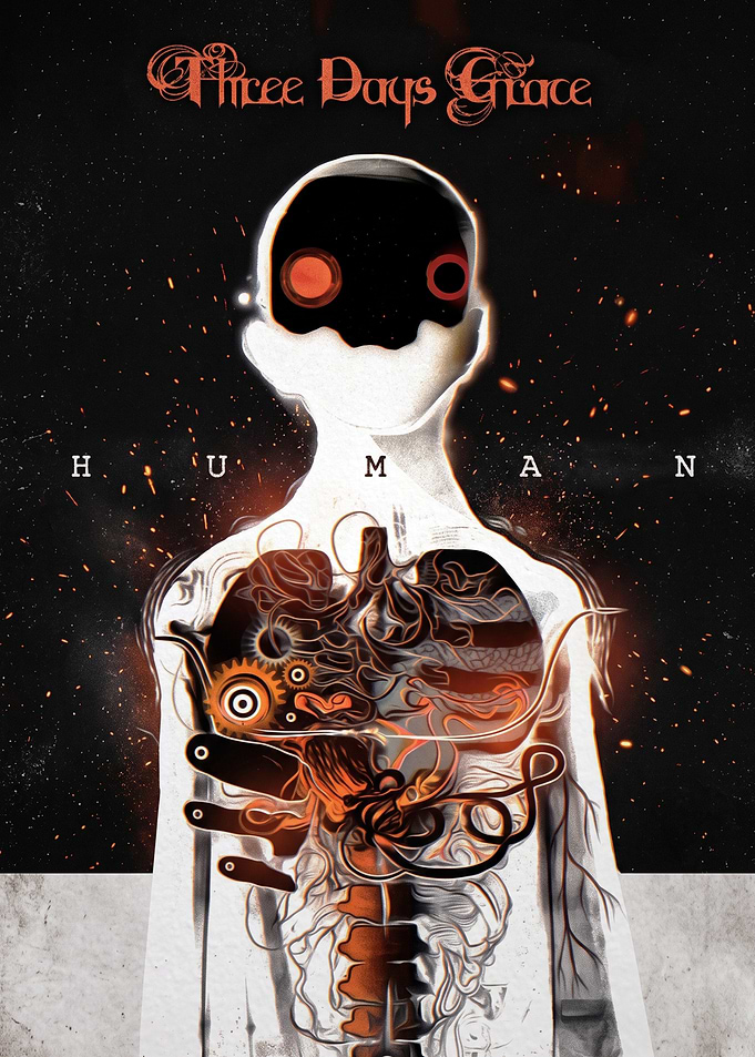 Three Days Grace Human Album Art