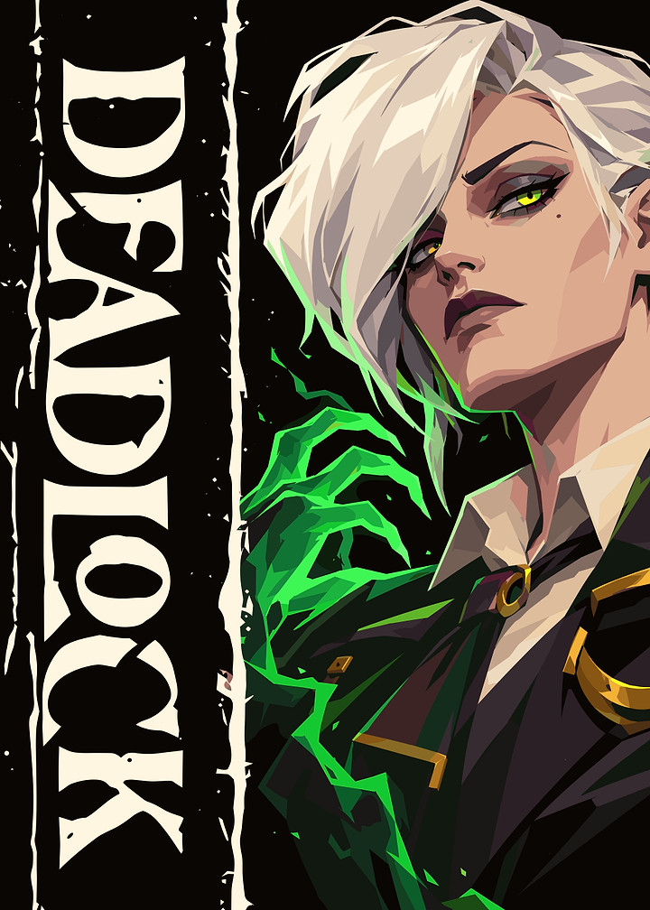 Graves Deadlock Character Poster Art