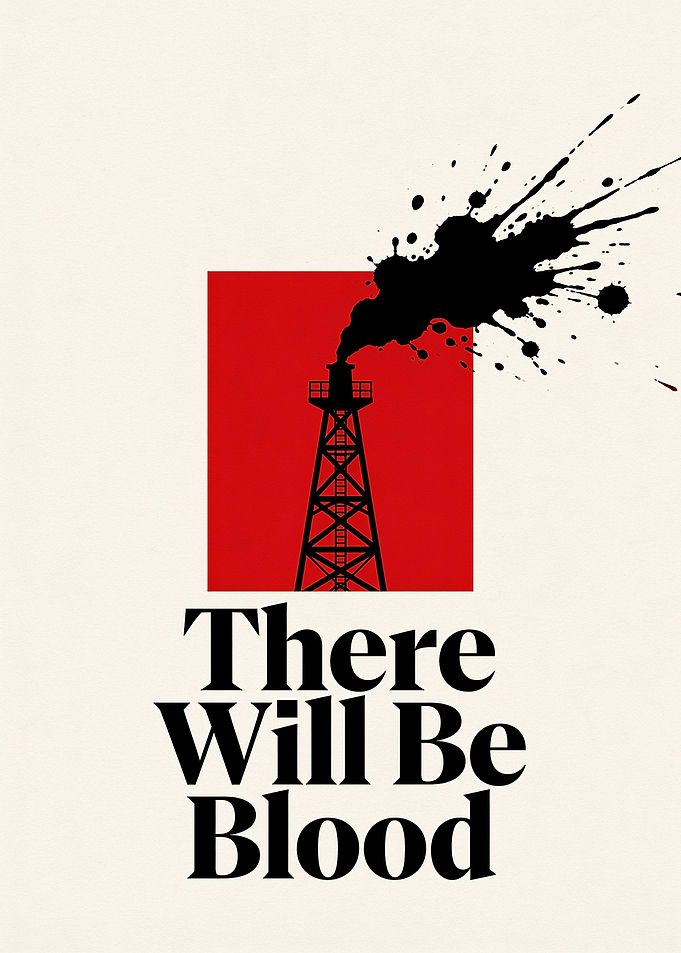 There Will Be Blood Minimalist Poster
