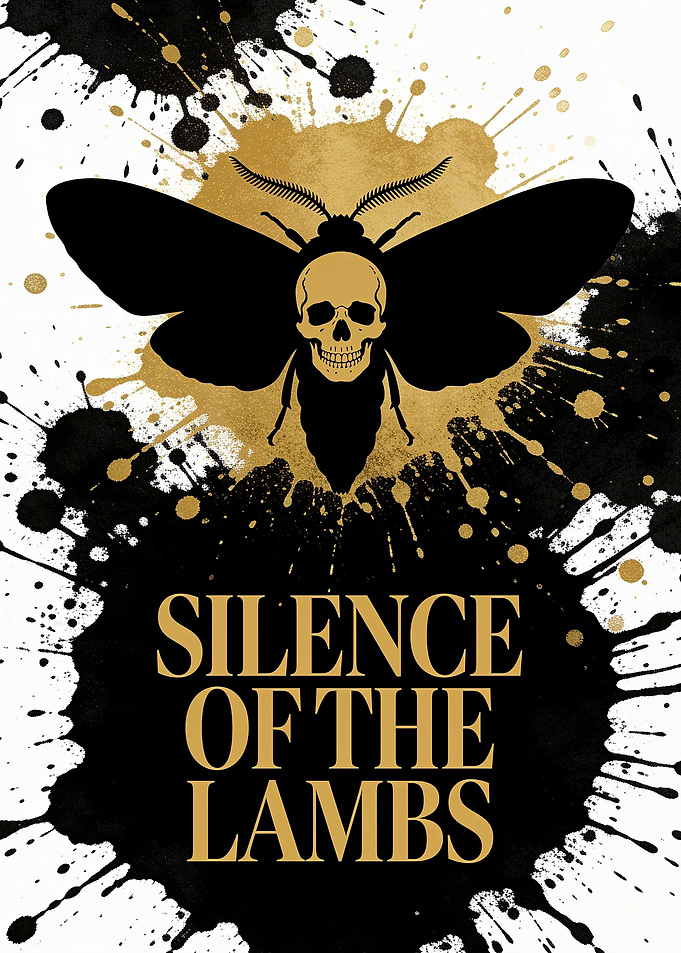 Silence of the Lambs Moth Poster