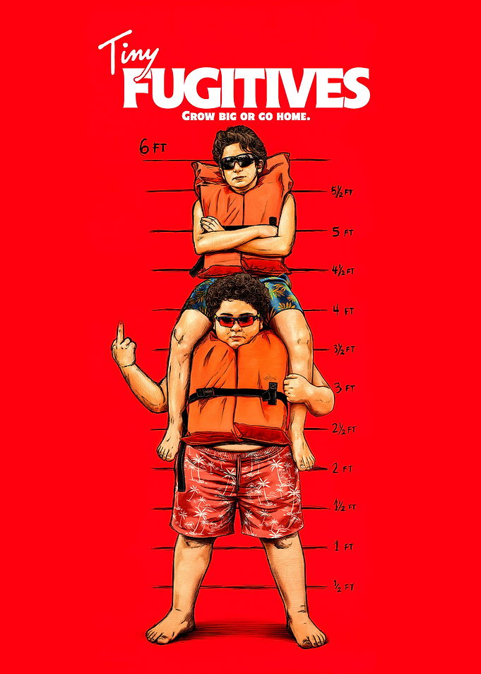 Tiny Fugitives Movie Poster Art