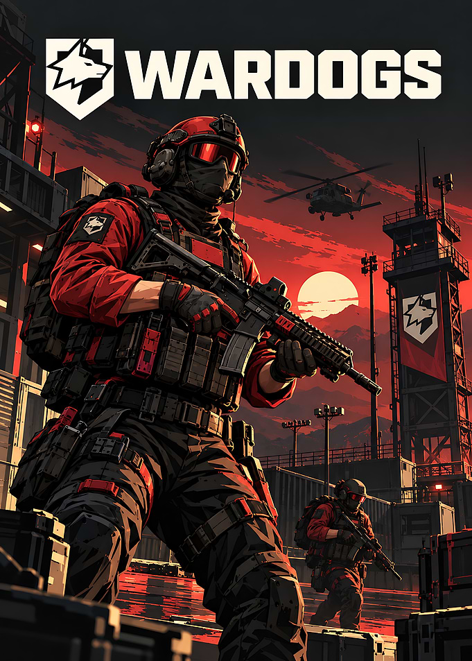 Wardogs Military Tactical Soldier Poster