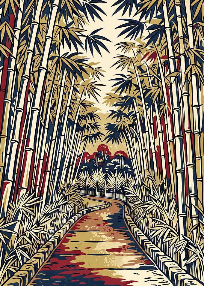 Arashiyama Bamboo Path – Serenity in the Japanese Forest