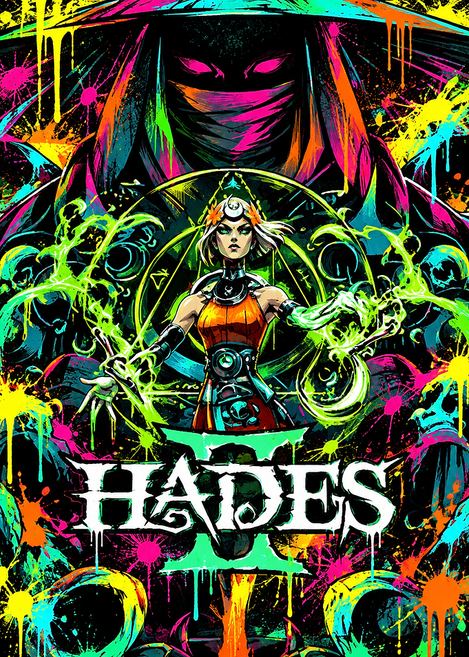 Hades II Vibrant Poster Art