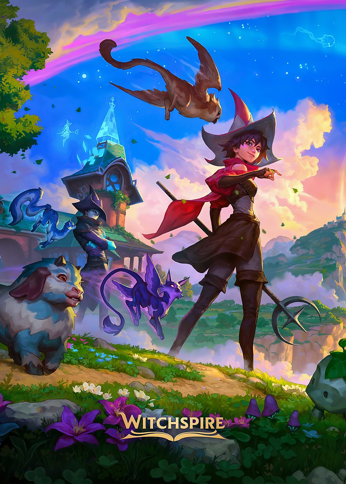 Witchspire Fantasy Adventure Game Art