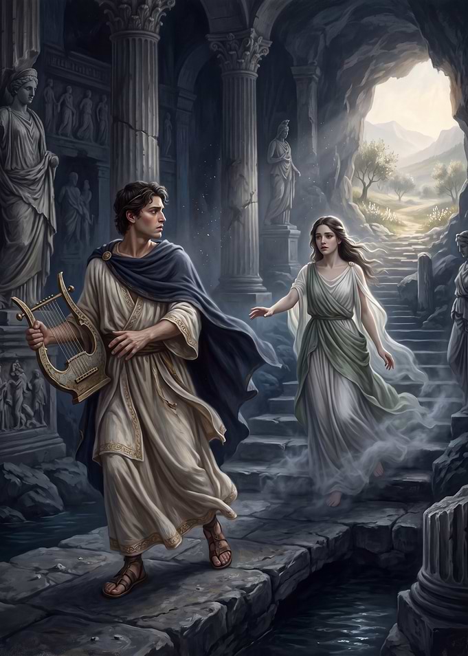 Orpheus and Eurydice in the Underworld